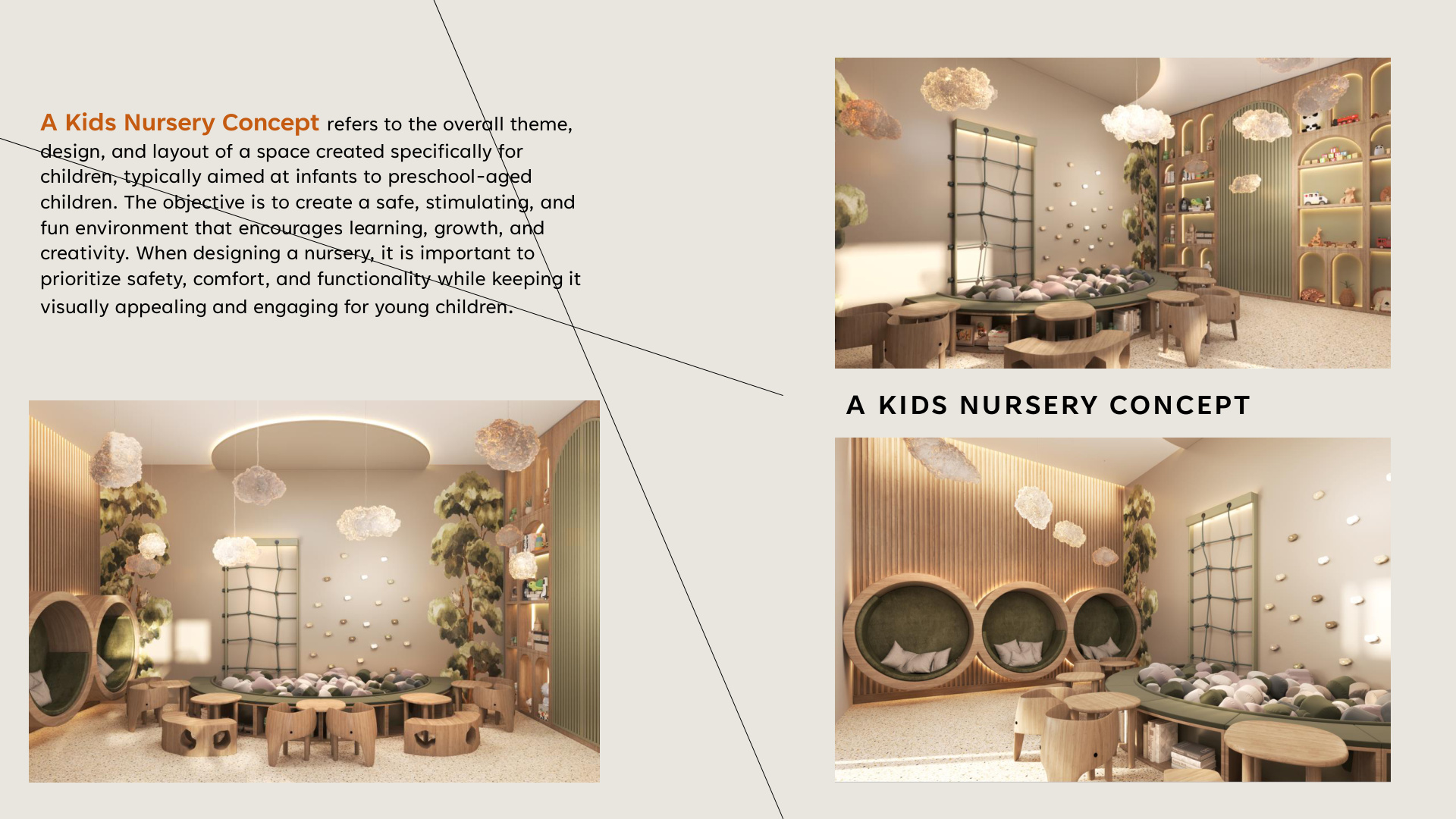 Kids nursery concept